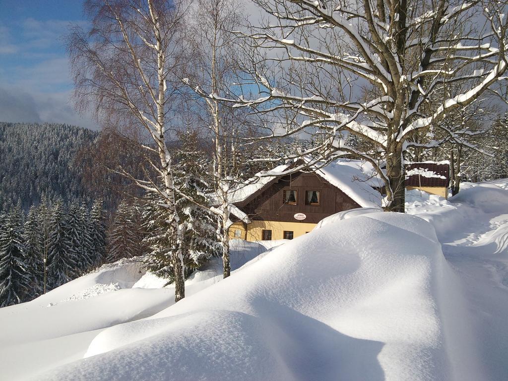 Chata Jawa Hotell Strážné Exteriör bild